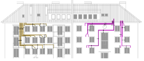 Façade integrated ventilation concept @ NHT
